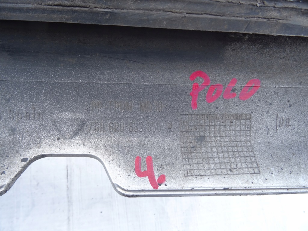 фото №10, Порог молдинг порог левая vw polo v 5 6r0853855b