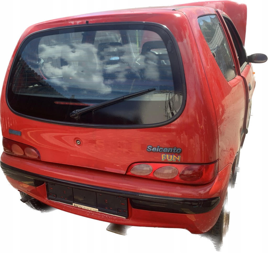 фото №5, Pas задняя basen fiat seicento 1998r-2010r zdrowy ниша подкрылок