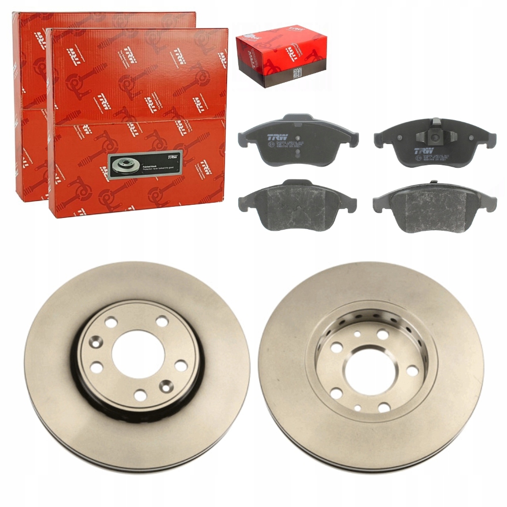 фото №1, Trw гальмівні диски+ гальмівні колодки перед renault fluence 2012-