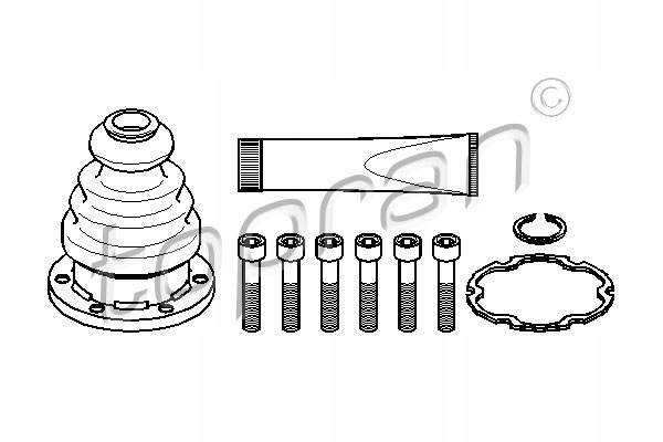 фото №9, Topran захист шарнір hom. kpl.