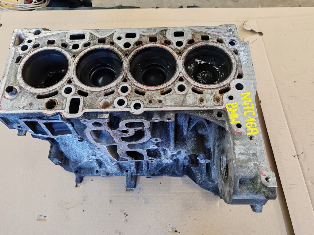 фото №1, Mini r56 1,6 disel блок з tłokami n47c16a