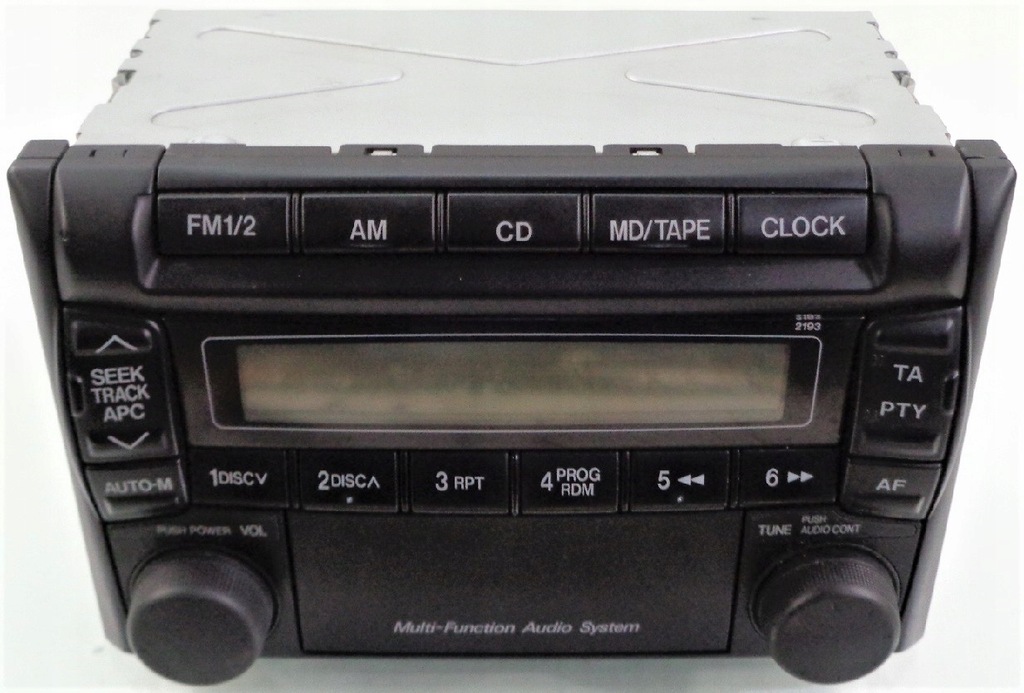 фото №1, Mazda 323f bj 02 r радиопроигрыватель cd