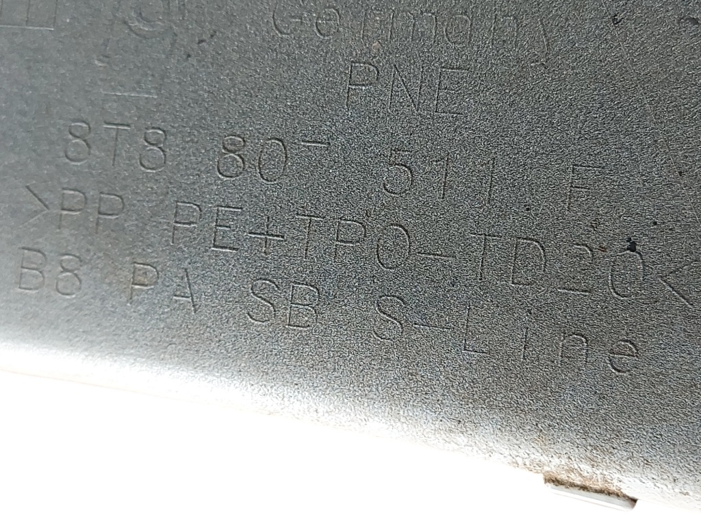 фото №7, Audi a5 бампер задняя sportback s-line 2015/2016r ly9c 8t8807511f hurt