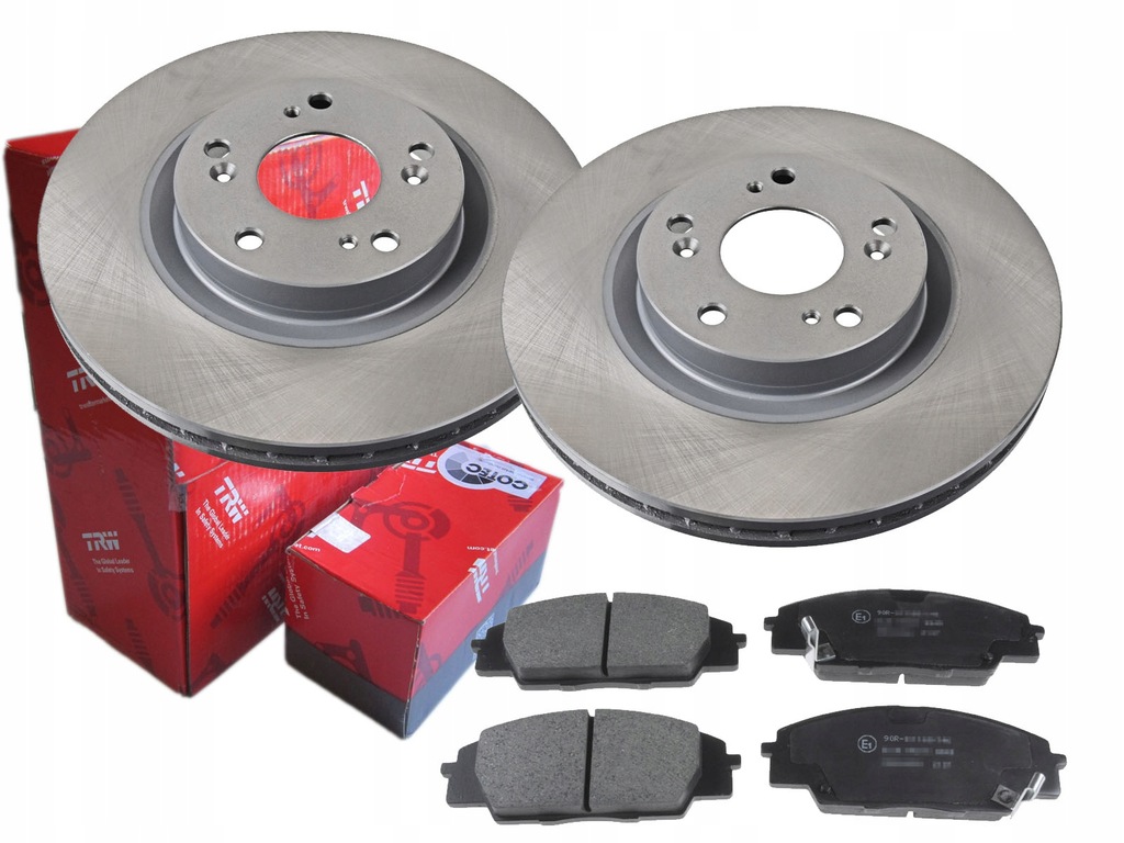 фото №1, Тормозные диски тормозные колодки trw перед honda civic viii type r