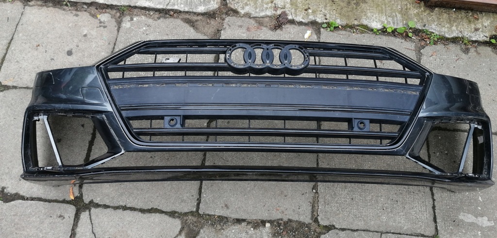 фото №1, Бампер передний + решётка радиатора audi s7 c8 s-line 4k8 807437f 2018-22