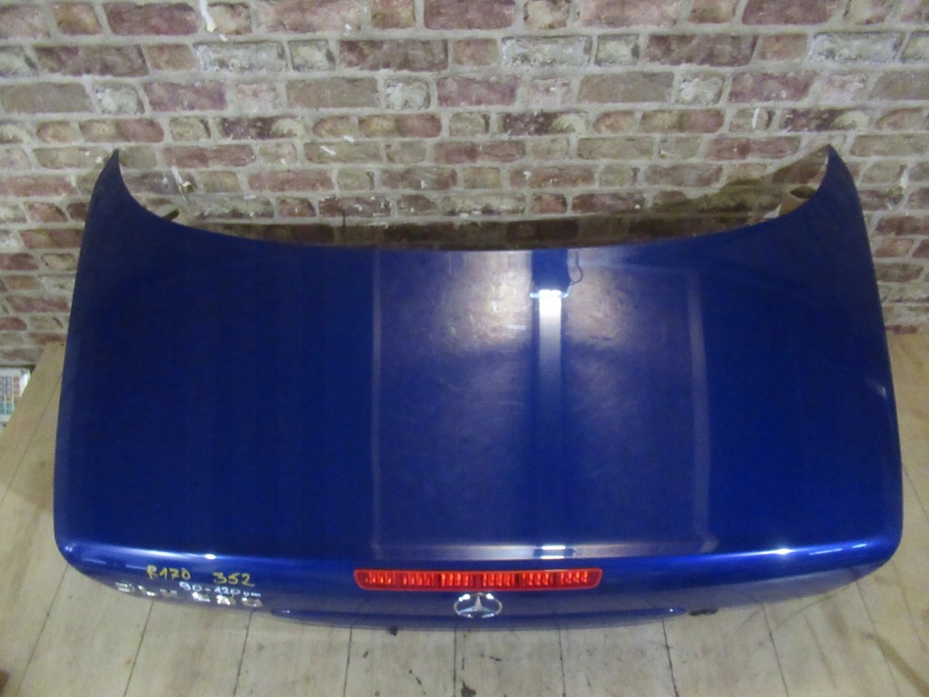 фото №2, Крышка багажника задняя комплектная mercedes slk r170 96/04 kod352