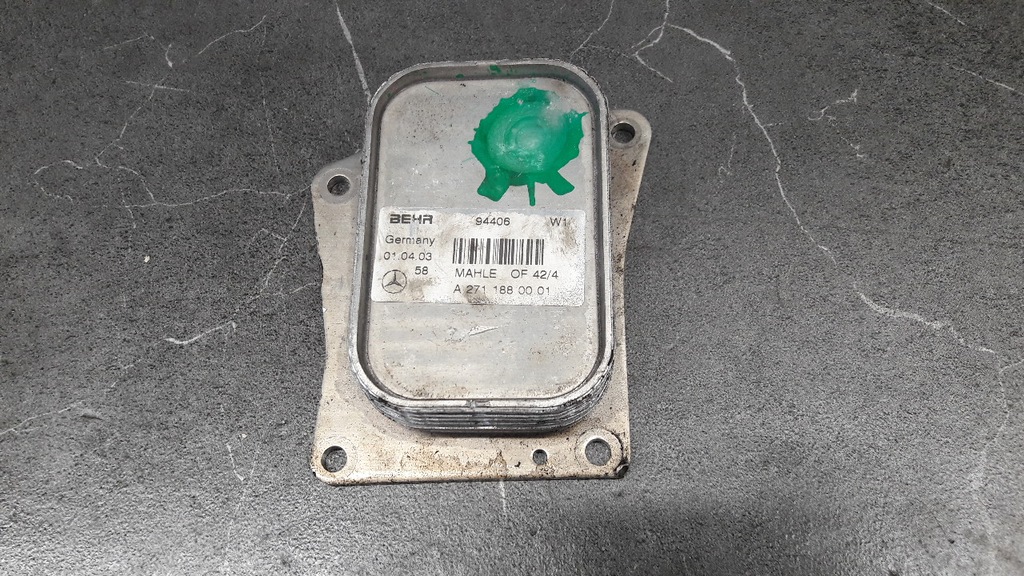 фото №7, A2711880001 радиатор масла mercedes w203 1.8