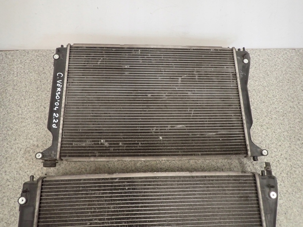 фото №9, Toyota corolla verso 04- 2.2 d радиатор wody