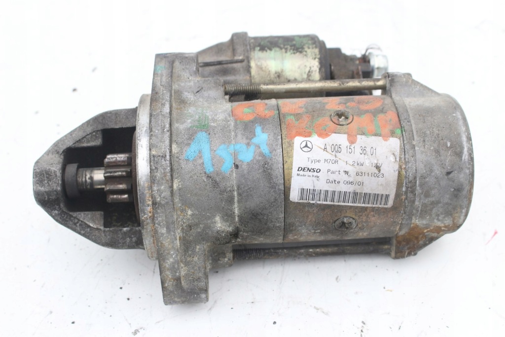 Стартер 0051513601 mercedes clk 2.0 компрессор с Разборки