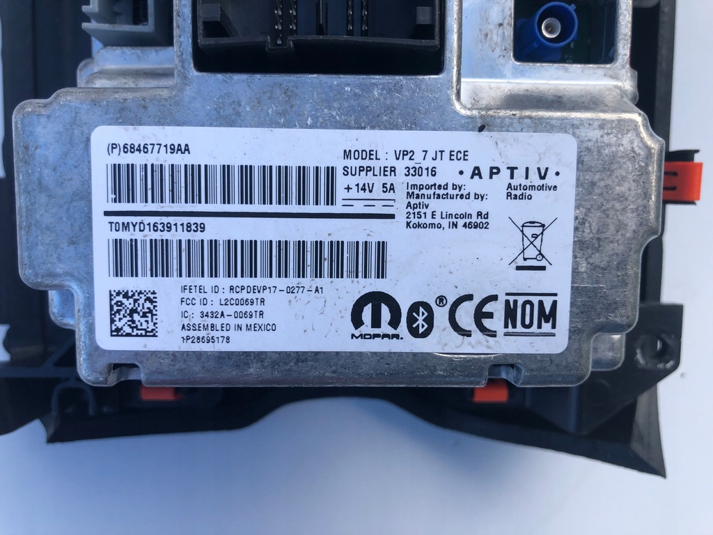 фото №7, Jeep gladiator экран панель радио монитор 2019r