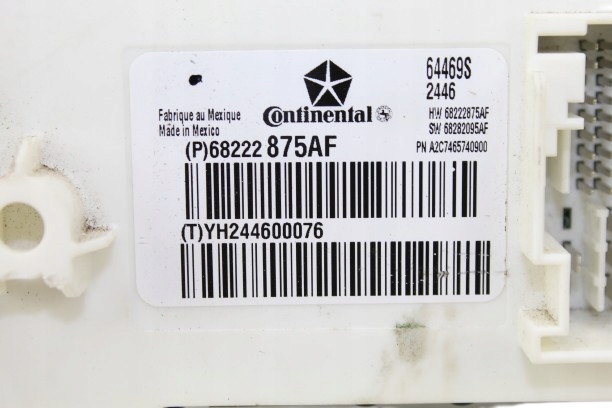 Chrysler pacifica 17- модуль комфорта bcm блок управления 68222875af с Разборки