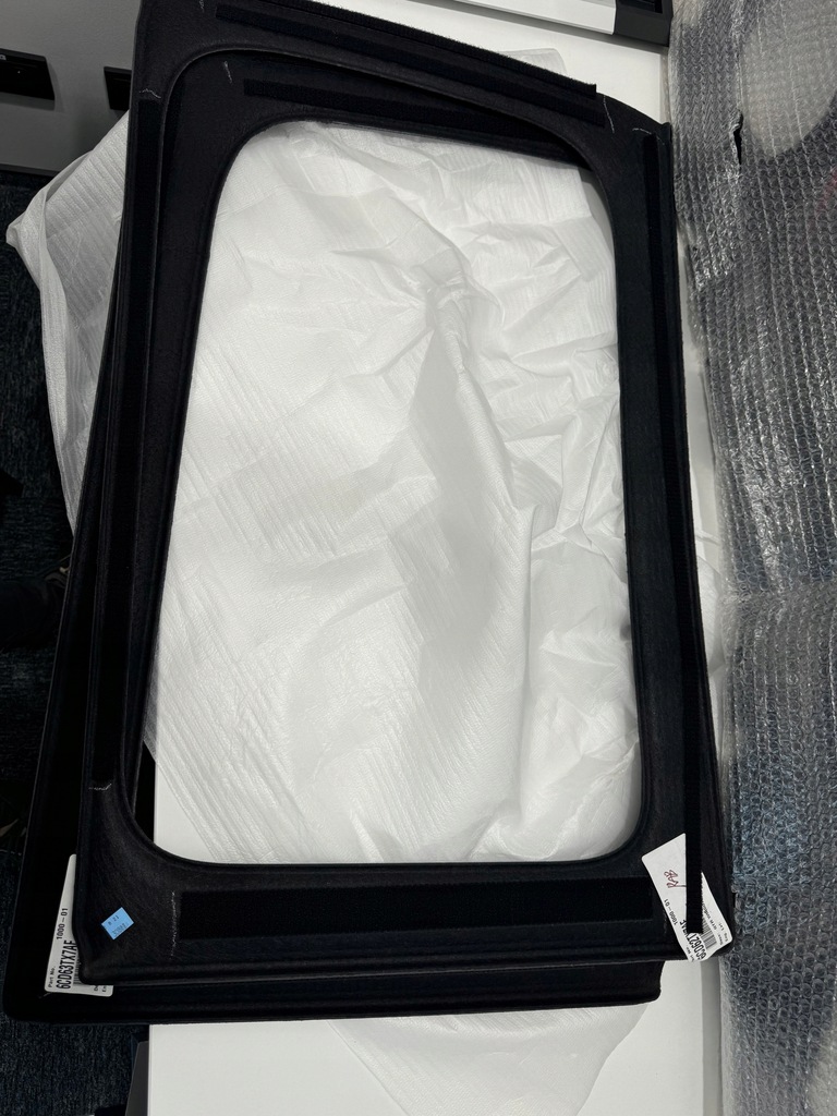 фото №6, Jeep wrangler jl тканевый отделка окно багажник