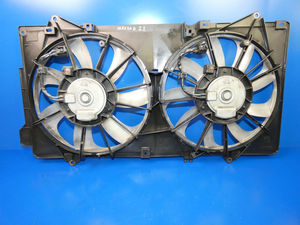 фото №1, Mazda 6 iii gj 2.2 d вентиляторы радиатор