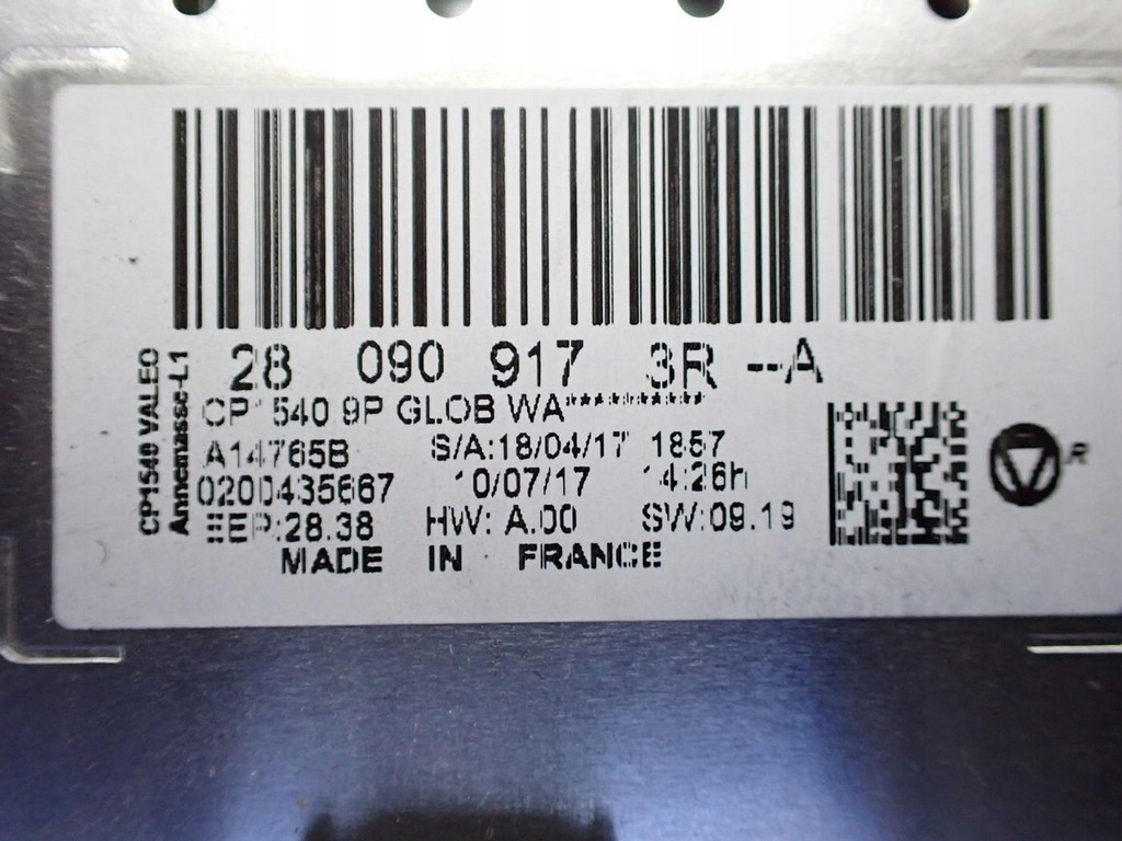 фото №4, Навигация navi радио дисплей заводская 280909173r renault talisman 18r