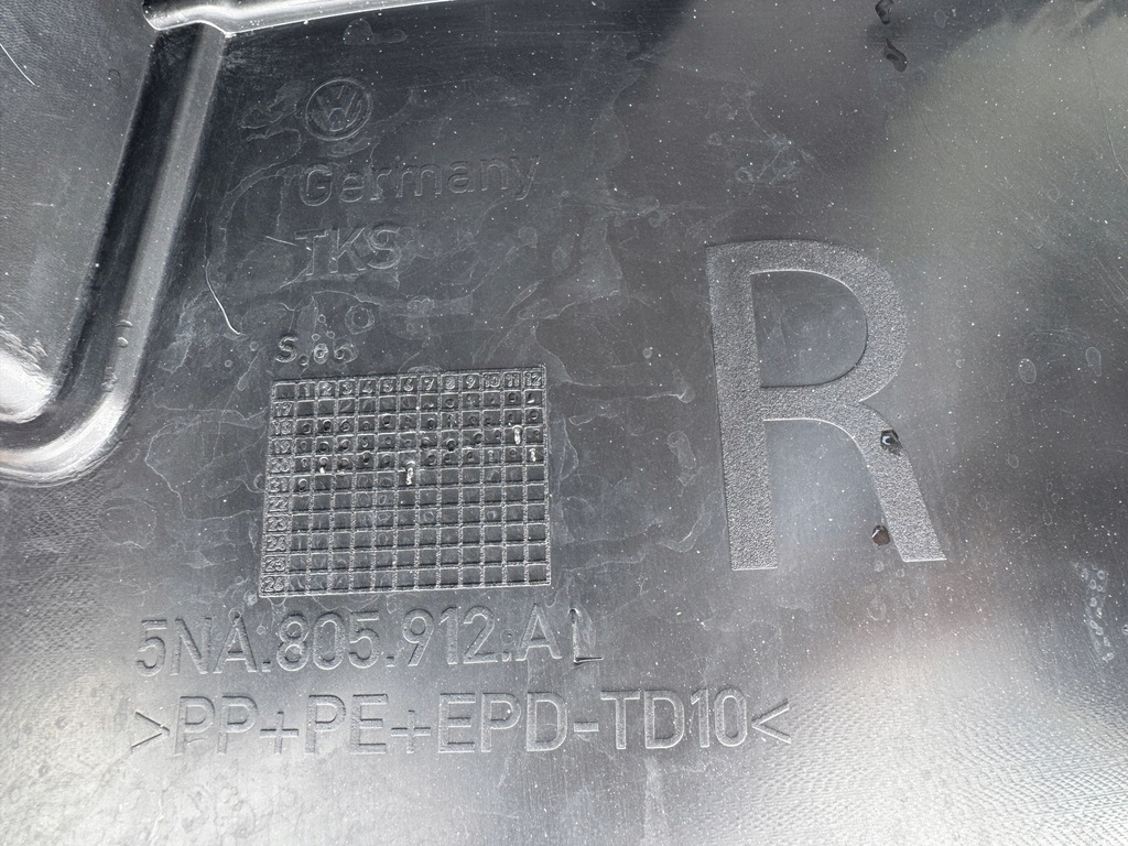 фото №6, Подкрылок правое перед передние volkswagen vw tiguan ii 2 5na 5na805912al