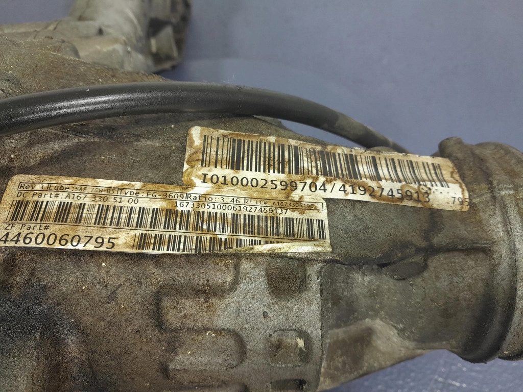 фото №6, Mercedes gle w167 3.0b 367 km міст диференціал передній a1673305100