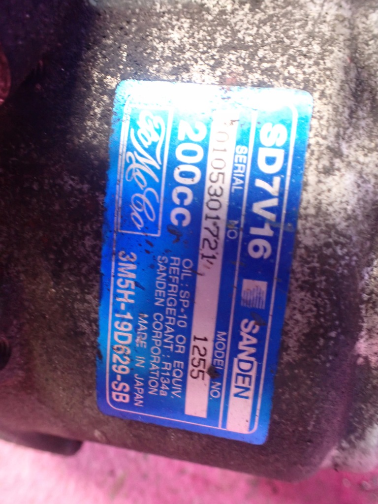 фото №6, Mazda 3 i bk 1.6 citd компрессор кондиционер 3m5h19d629sb