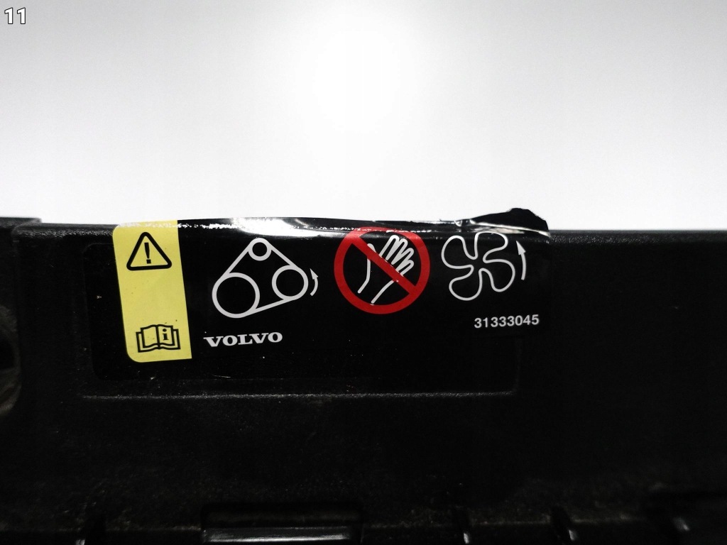 Volvo xc90 2 2 19-24 рестайлинг  r-design решётка радиатора решётка  решётка w бампер черный Оригинал