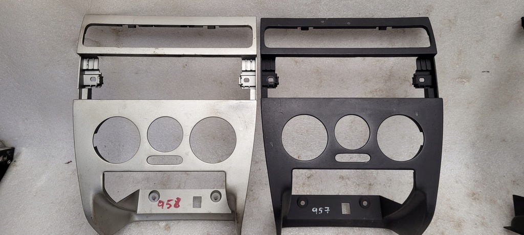 фото №10, Рамка консолі seat leon 1 toledo 2 pod кондиціонер механічна, оригінальний номер 1m0863263