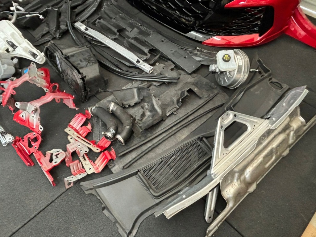 фото №16, Перед kompletny audi rsq8 lift performance laser q8 2025r ls3m chili red