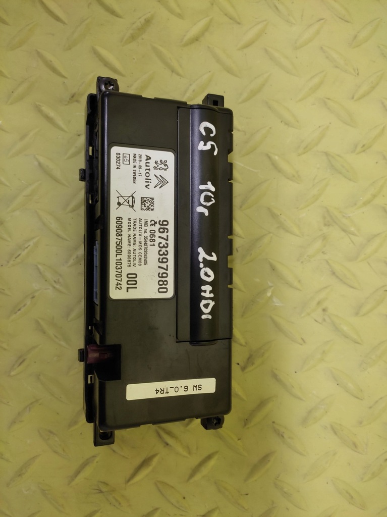 фото №1, Citroen c5 iii модуль bluetooth 9673397980