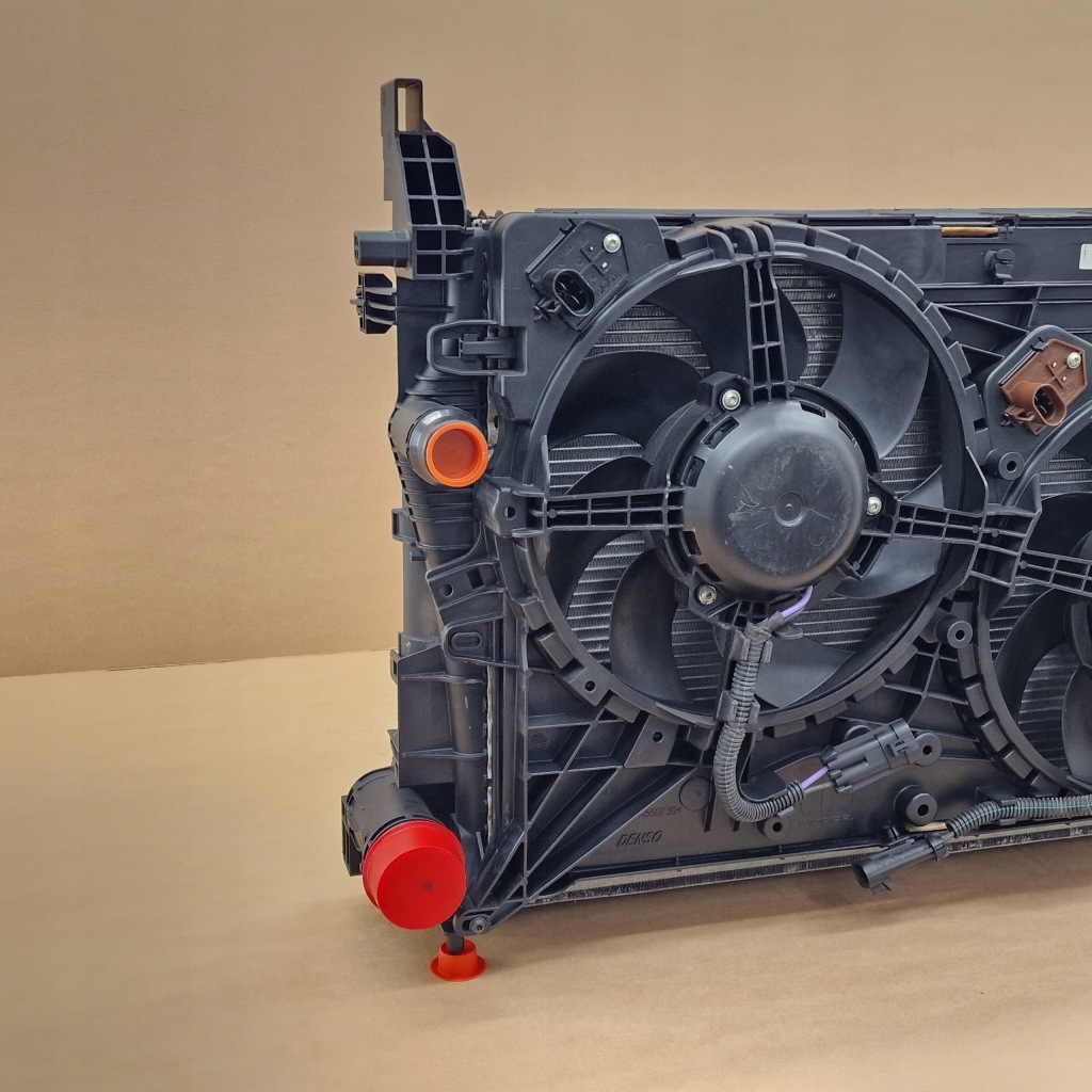 фото №3, Комплект радіатор вентилятори fiat 500x jeep renegade compass