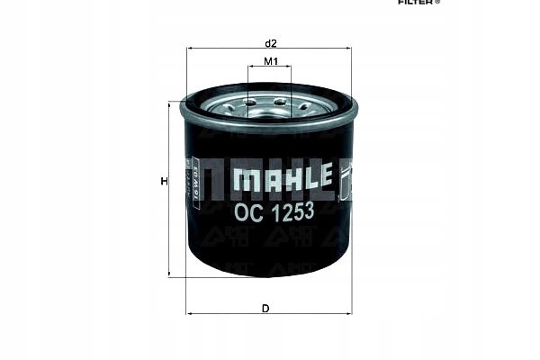 фото №1, Knecht oc 1253 фильтр масла