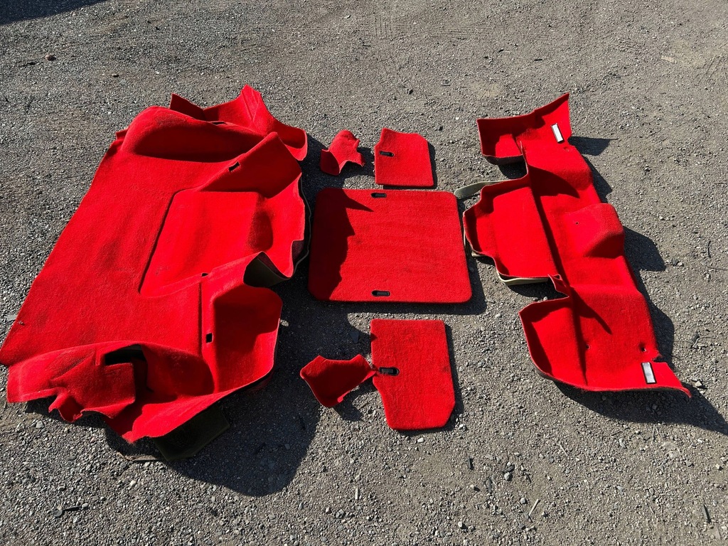 фото №12, Обшивка підлога килимок багажника комплект chevrolet corvette c5 1997-