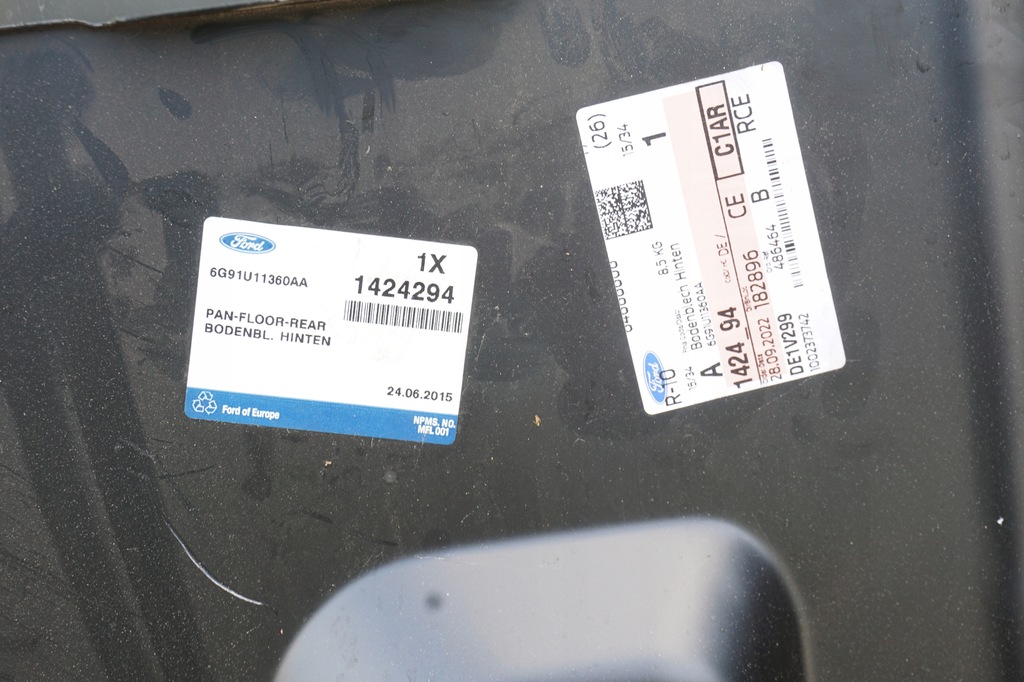 фото №6, Ford galaxy mk3 ніша багажника колеса nowa підлога