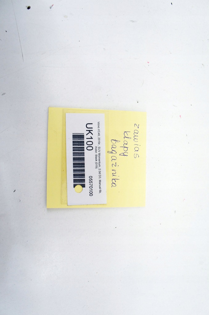 фото №10, Uk099+ volvo xc40 d3 петли крышки багажника 31663169 black 019 комплект