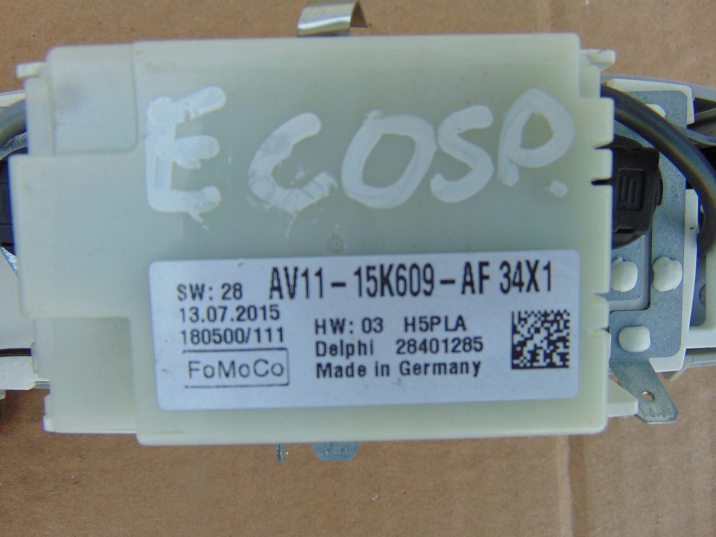 фото №7, Лампа потолочный освещение кабины ford ecosport mk2