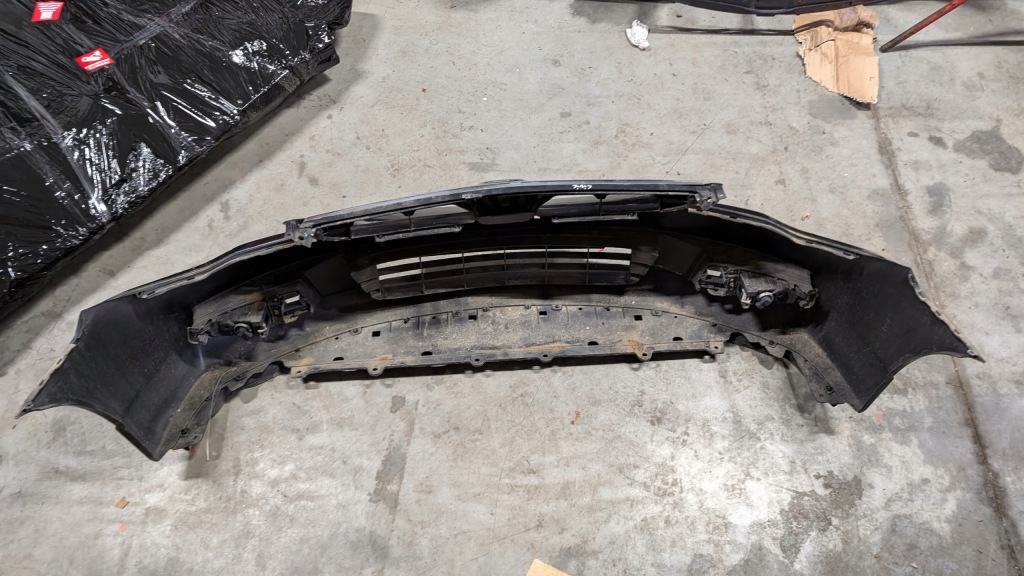 фото №12, Honda civic viii 8 sedan гібрид бампер передній перед чорний kompletny