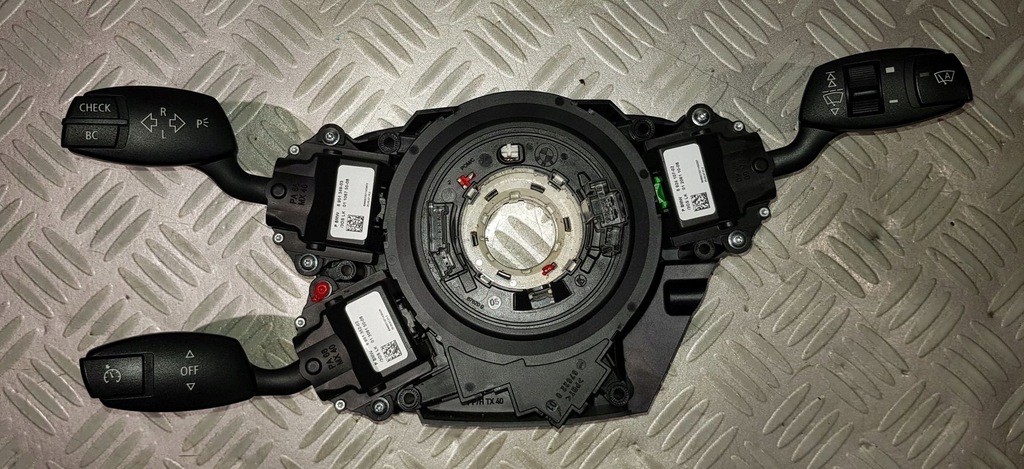 фото №6, Bmw 5 e60 e61 lift переключатель комбинированный лента датчик kąta поворота 6968189