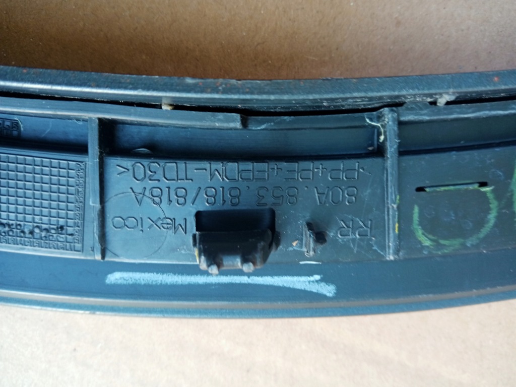 фото №9, Audi q5 ii правая молдинг крыла задняя 80a853818a