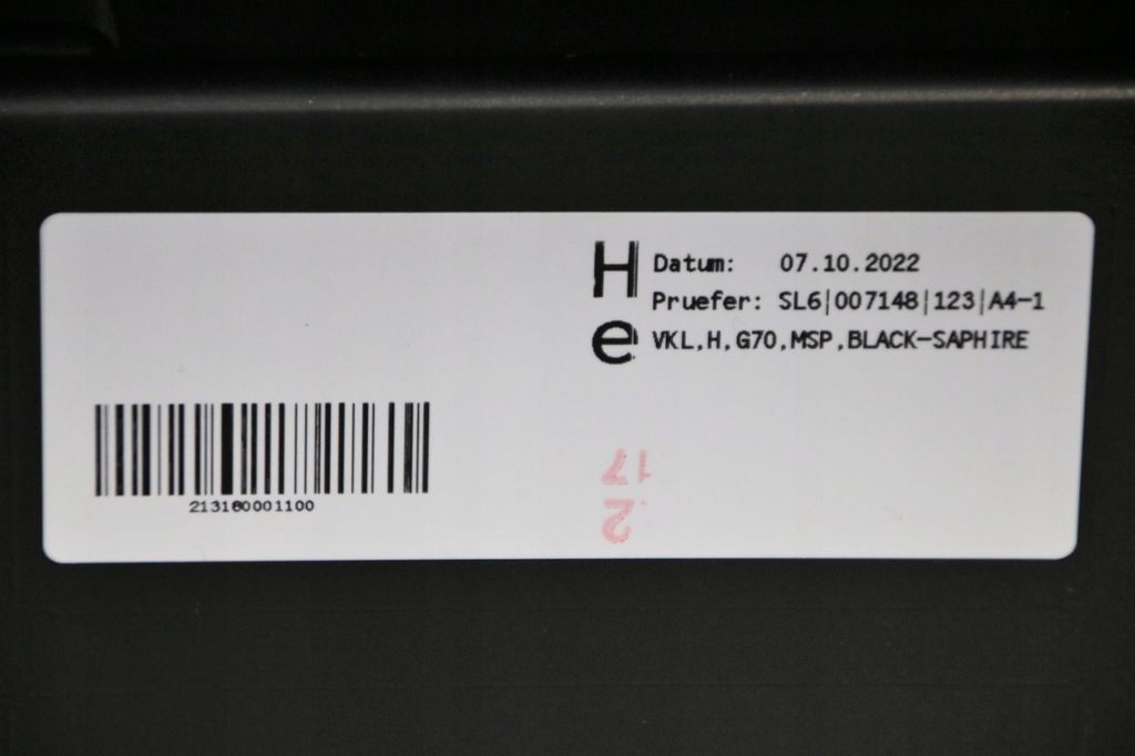 фото №12, Bmw 7 g70 m-pakiet бампер задняя задний 6xpdc 475