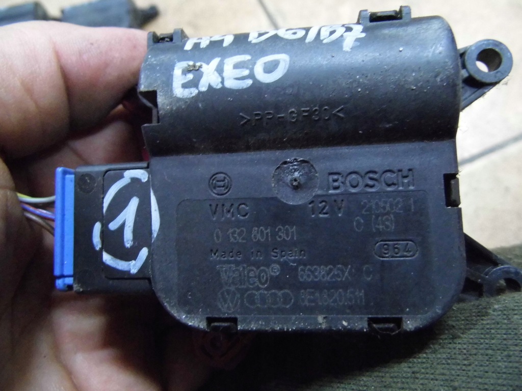 фото №8, Audi a4 b6 b7 моторчик обігрівача 0132801301