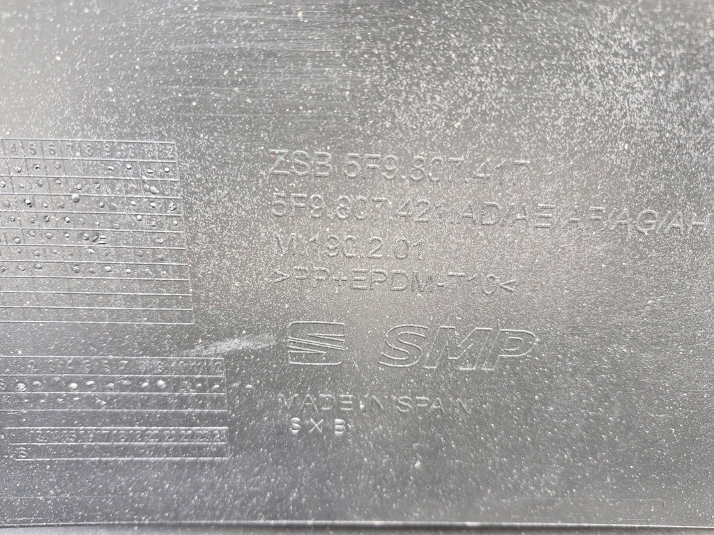 фото №13, Seat leon iii 5f kombi бампер задня задній 5f9807421 спойлер