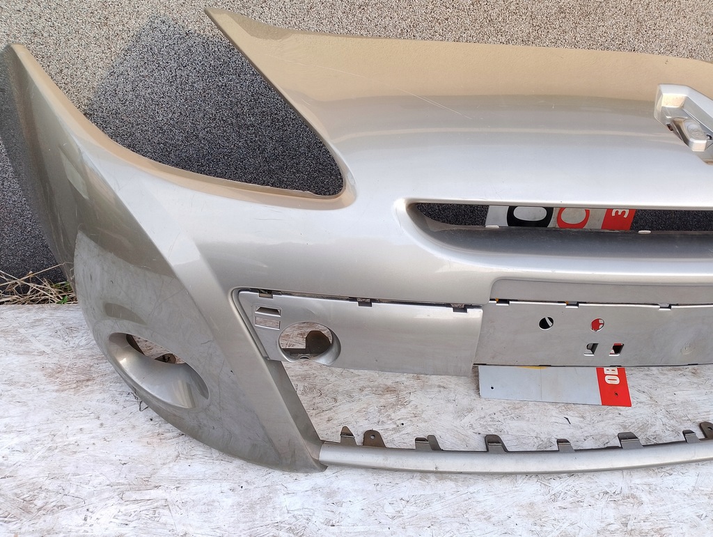 фото №4, Бампер передний перед renault clio iii lift