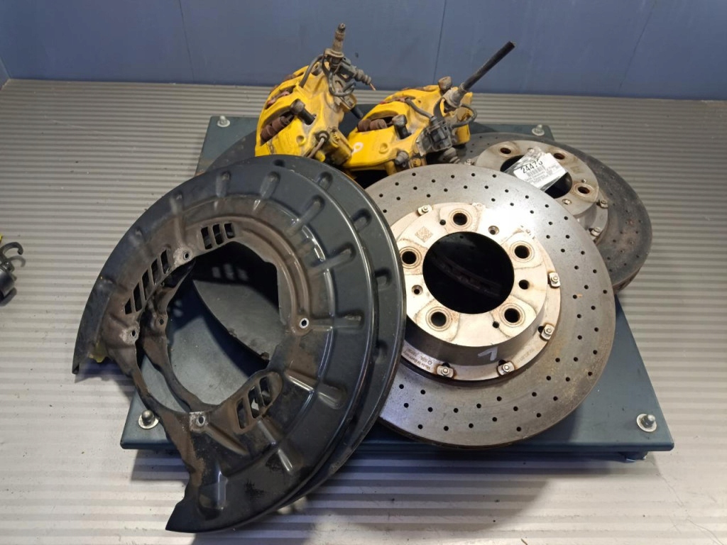 фото №1, Porsche panamera 970 ceramika задняя тормозные диски суппорты kpl