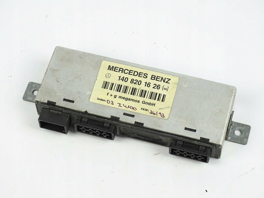 фото №1, Mercedes s w140 модуль бортовий комп'ютер сигналізація захисту