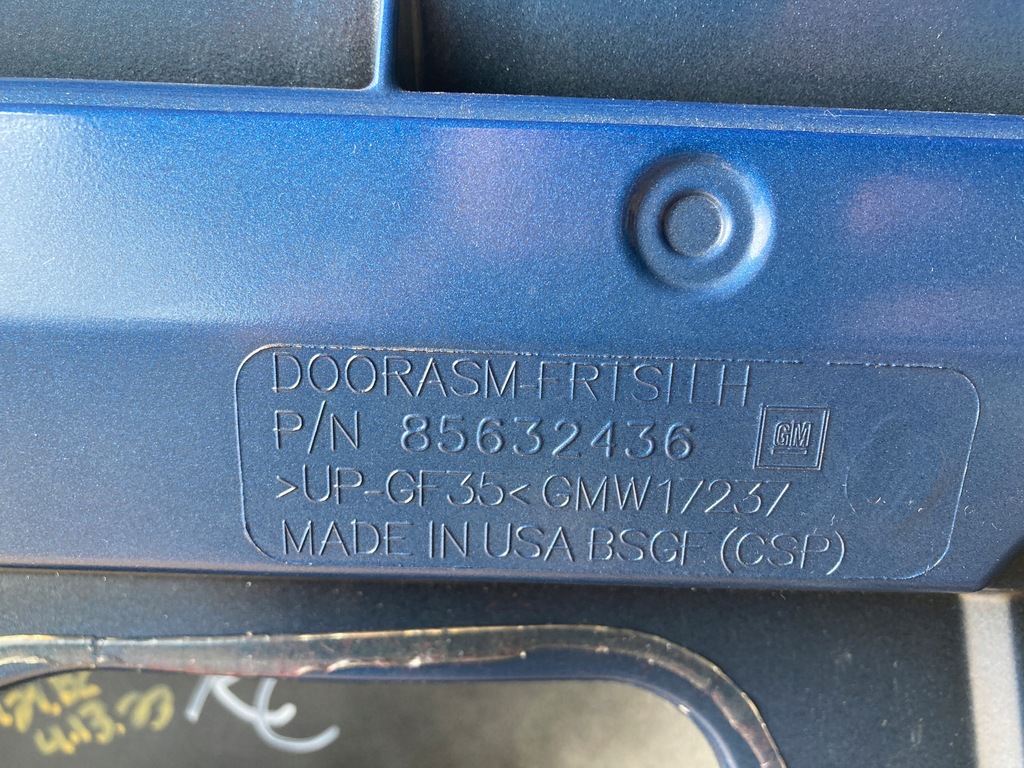 фото №7, Дверь левая chevrolet corvette c8