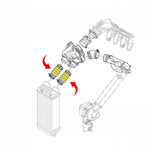 Купити Патрубок інтеркулер