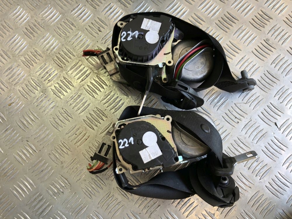 фото №1, Mercedes w221 pas ремни левый правый перед передний