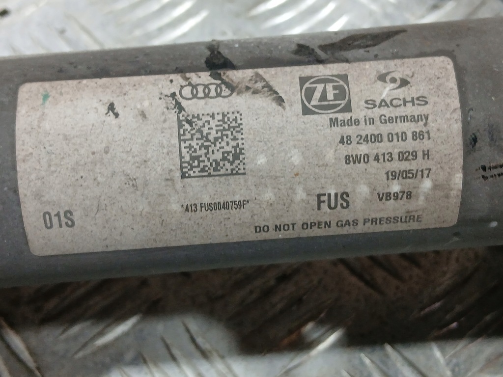 фото №8, 2018 audi s4 s5 3.0 tfsi поворотний кулак підвіска праве амортизатор 8w0407560