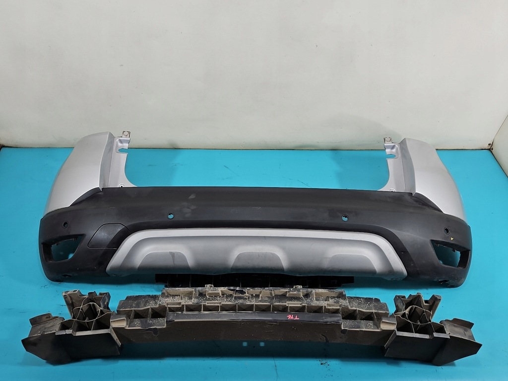 фото №1, Бампер задня renault captur i 17-19 сріблястий ted69