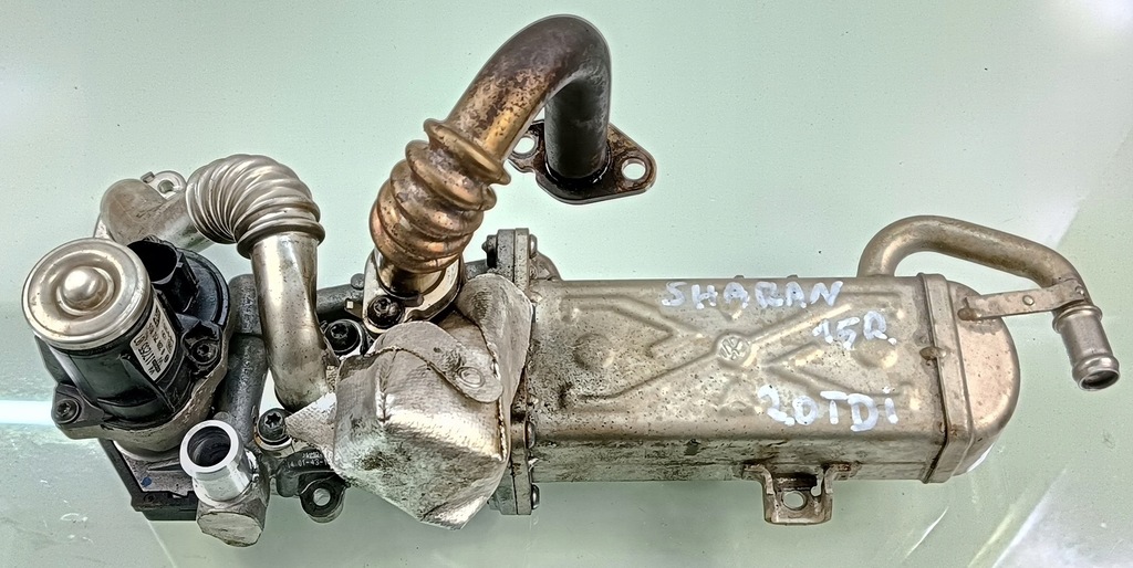 фото №1, Vw sharan ii 7n 15 r 2.0 tdi радиатор выхлопных газов egr