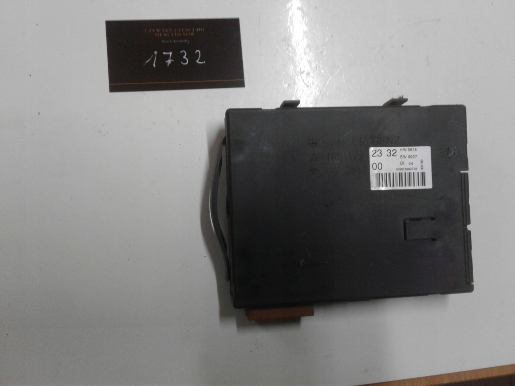 Купить Блок управления модуль w 163 nr 1635452332