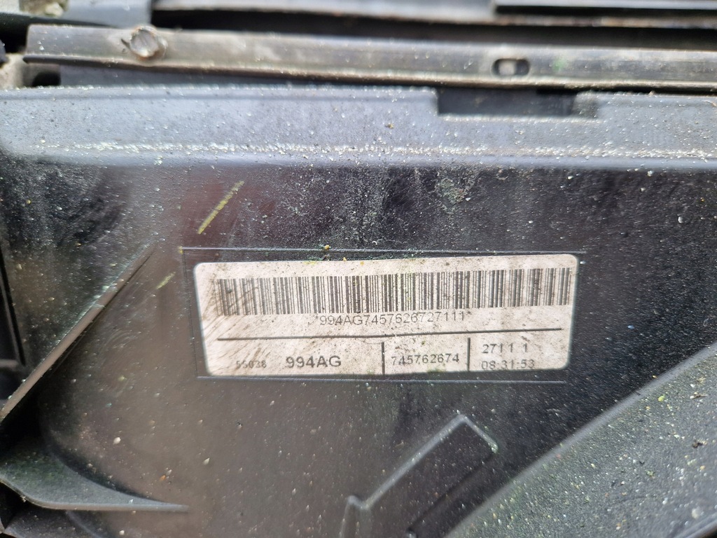 фото №13, Jeep grand cherokee iv wk2 10-13 3.0 crd pas передний усилитель радиатор