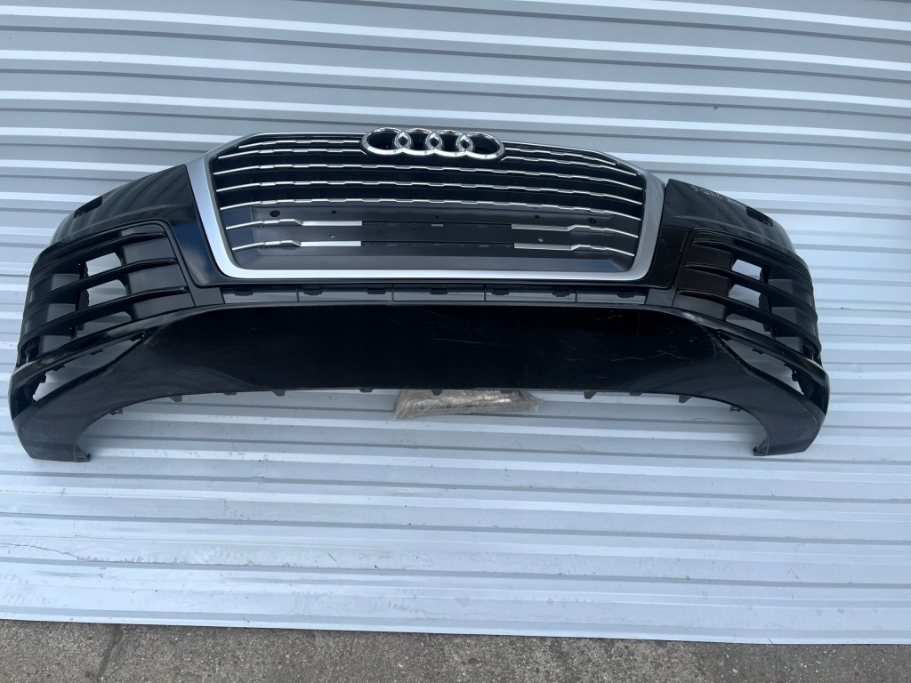 Audi q7 s-line 4m0 перед передній бампер решітка радіатора Доставка