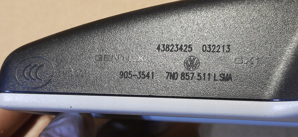 фото №9, Зеркало заднего вида внутреннее seat leon iii 7n0857511l